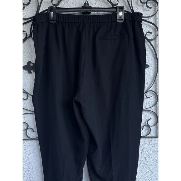 Eileen Fisher Straight Leg Dress Pants- Size Large - Black - Picture 7 of 11